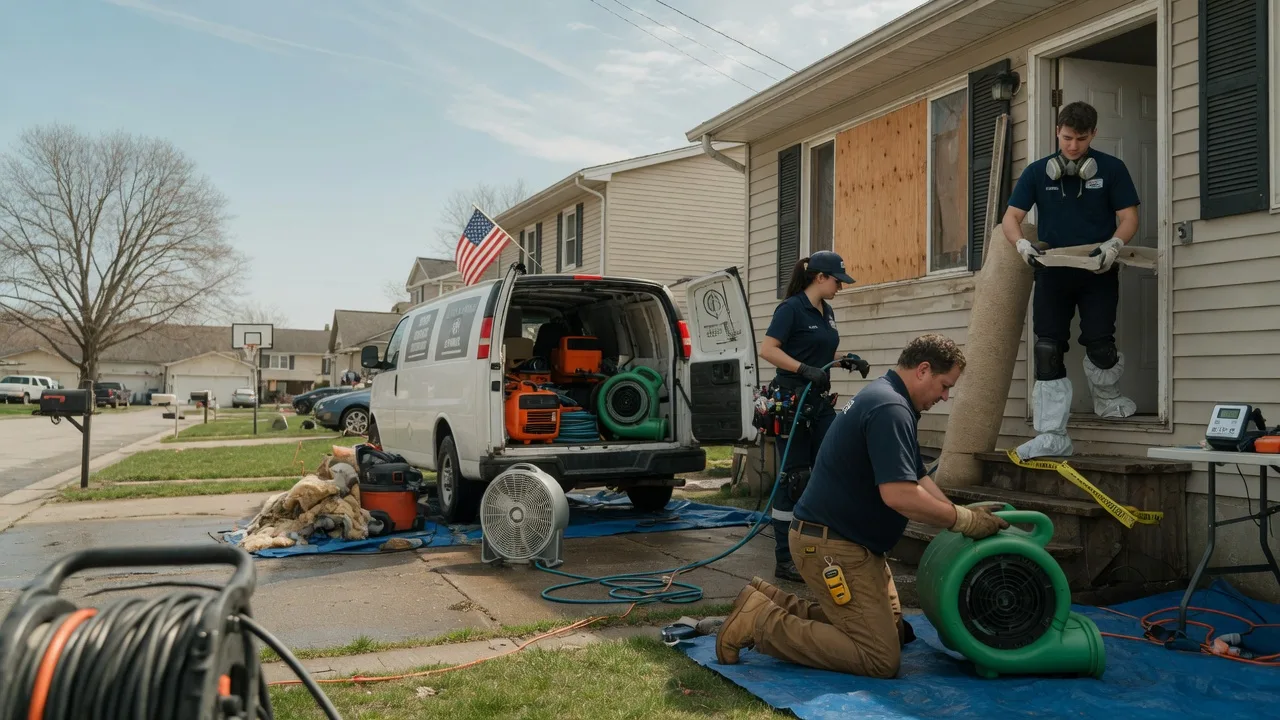 Water Damage Restoration in Woden, IA near me